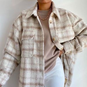 H&M Plaid Overshirt